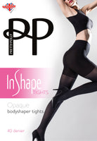 Pretty Polly In Shape Opaque Bodyshaper Tights